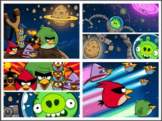 angry birds space key