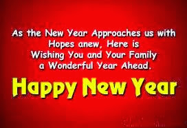 New Year Greetings Wishes and New Year Messages