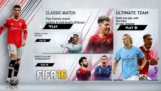 FIFA 16 MOD FIFA 23 Download Apk + OBB Data Offline