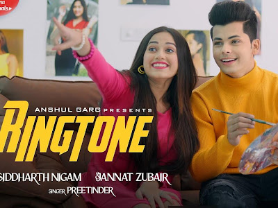 Ringtone Lyrics Hindi - Preetinder | Siddharth Nigam, Jannat Zubair