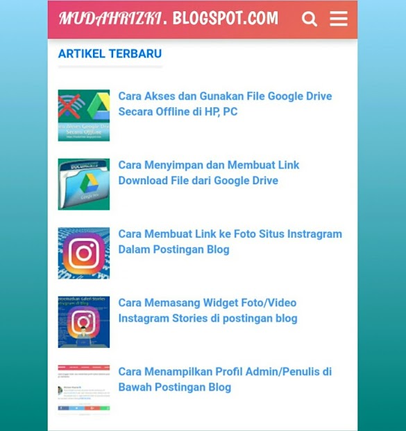 Membuat Dan Memasang Widget Instagram Keren Diblog