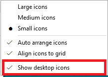3 Langkah Menyembunyikan Shortcut di Desktop