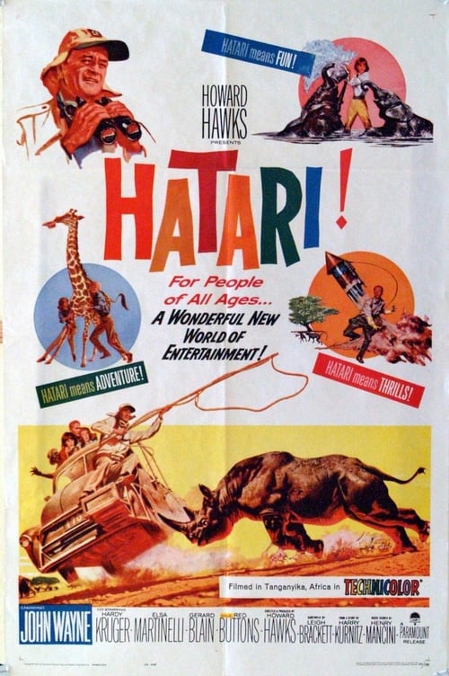 Ver Hatari! 1962 Pelicula Completa En Español Latino