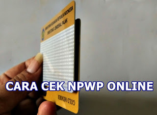 Cara Mudah Cek NPWP Online Masih Aktif atau Tidak