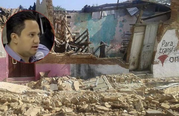 “Las víctimas del sismo ya tienen café y pan para aminorar el dolor”, dice un funcionario (VÍDEO)  