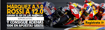 betfair Marquez y Rossi Motogp Las Americas super cuotas 12 abril