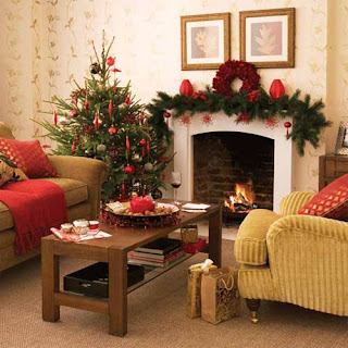 interior christmas decoration pictures