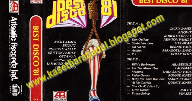 Kaset Barat Jadul (KaBar Dul): Best Disco 81 (Atlantic 