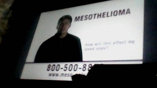 mesothelioma commercial guy