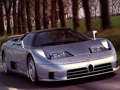 The Bugatti EB110 from Bugatti is one of the most celebrated cars in 