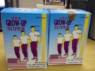 Grow Up Super USA Peninggi Badan