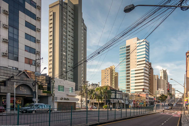 Um trecho da Av. João Gualberto