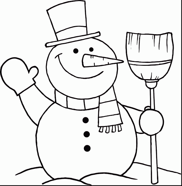Astonishing Black And White Snowman Coloring Pages With Frosty The Snowman  Coloring Pages And Frosty The