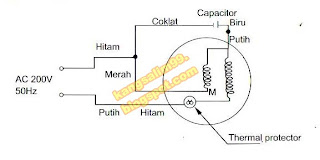 diagram rangkaian pompa air