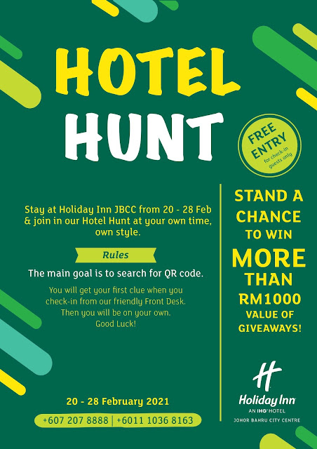 Hotel Hunt @ Holiday Inn Johor Bahru City Centre