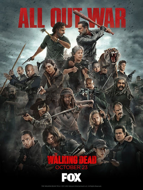 The Walking Dead: il poster della Fox per la premiere della Stagione 8