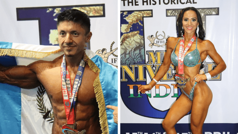 Jorge Galeano y Clara Pineda conquistaron el Campeonato Míster Universo India  2022