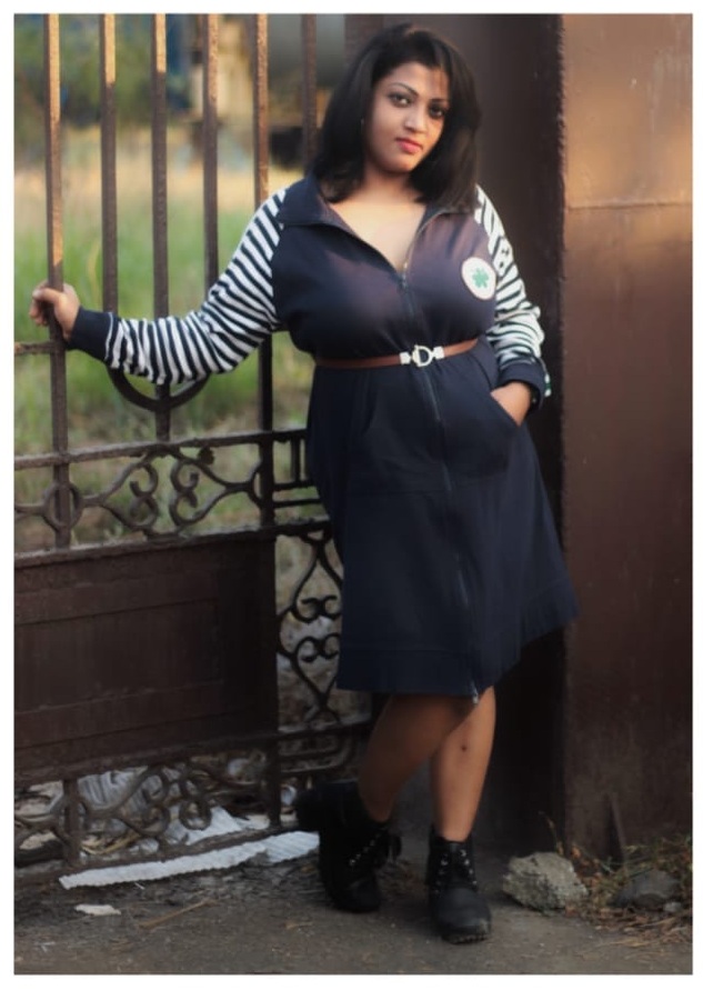 Plus size Model Ashwini Lokare