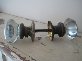 Eight Point Glass Door Knob