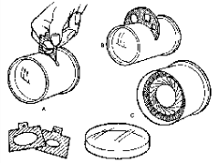 Several types of diafragma