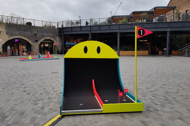 Club Golf at Coal Drops Yard in King's Cross, London