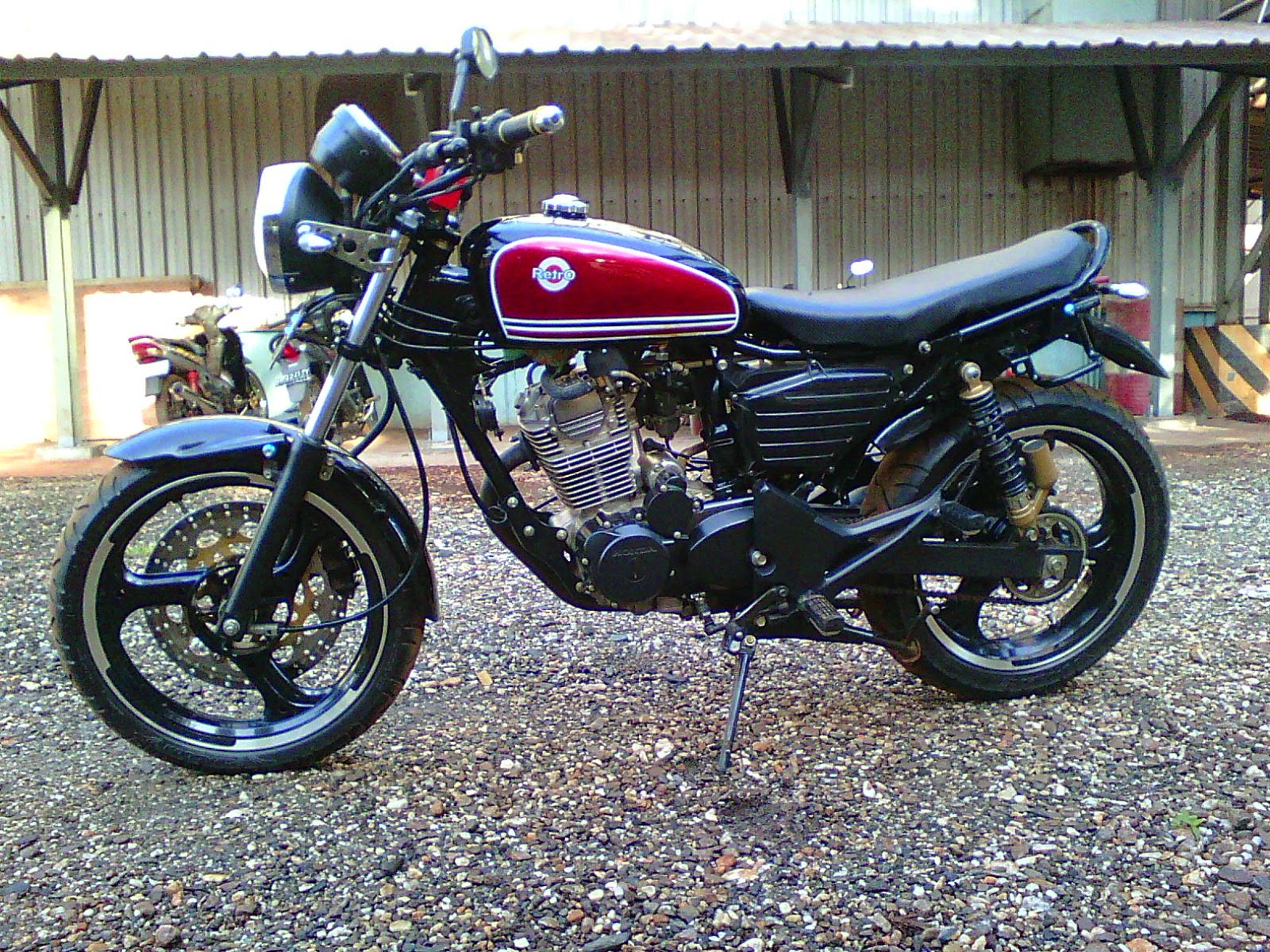 Ballank Pertamax 78 HONDA TIGER Hand Made Modify