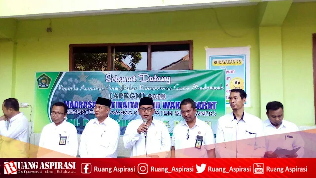 Pelaksanaan APKGMI Wilker Barat Kementerian Agama Kabupaten Situbondo