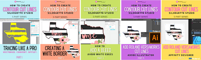 silhouette studio tutorials, silhouette studio v4, roland BN20a, contour cut lines, Trace tool