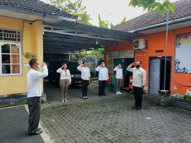    Apel Pagi KPU Karangasem, Ingatkan Persiapan Tahapan Pemilu 2024