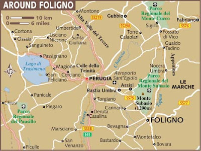 Mappa Politica di Foligno