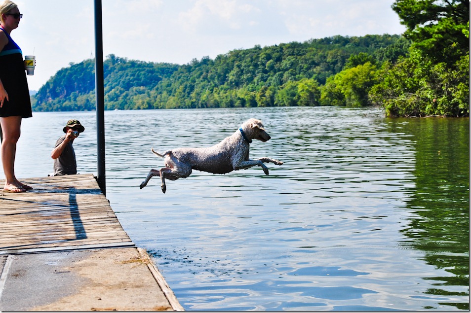 Ruthie jumps