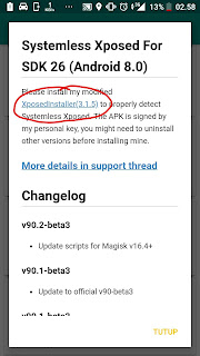 Install Xposed dengan Magisk semua versi Android 