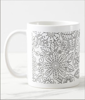 Flower Doodle Mug