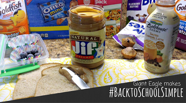 #BacktoSchoolSimple lunches with the help of Giant Eagle