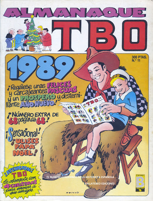 Almanaque TBO 1989. Ediciones B, 1988
