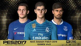 PES 2017 Next Season Patch 2019 Update v4.0 Released 11-08-2018