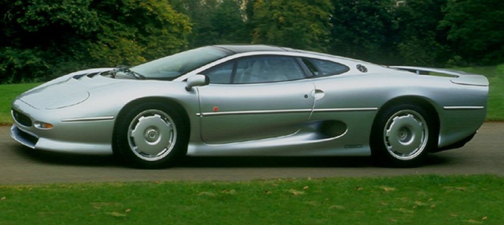 Jaguar XJ220 212 mph