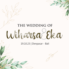 19102023 THE WEDDING OF WIHARSA & EKA AT SESETAN BALI