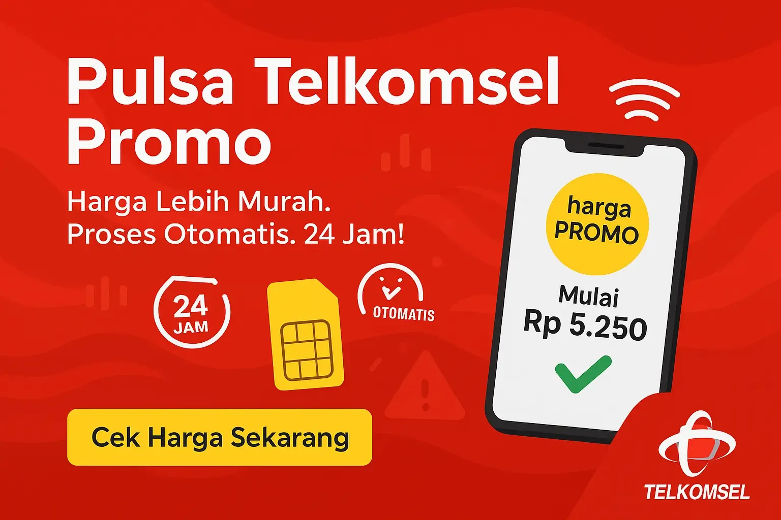 Pulsa Telkomsel Promo Murah dan Cepat | Market Pulsa
