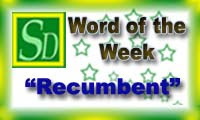 Word of the week - Recumbent