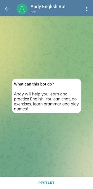 Andy English Bot