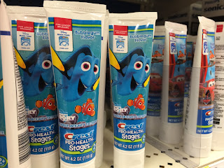finding dory toothpaste