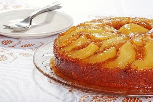 Tarta de peras