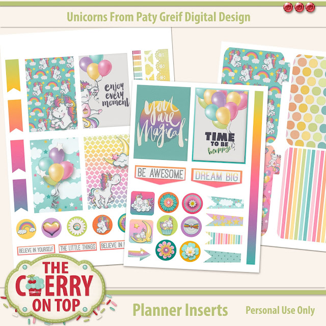  Printable Unicorn Planner Inserts