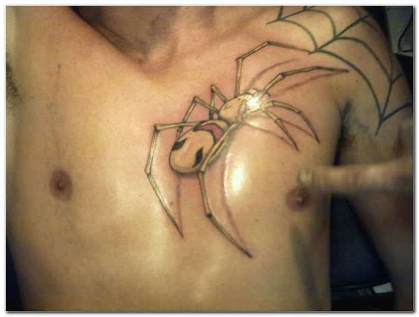 Spider Tattoo Designs For Mens