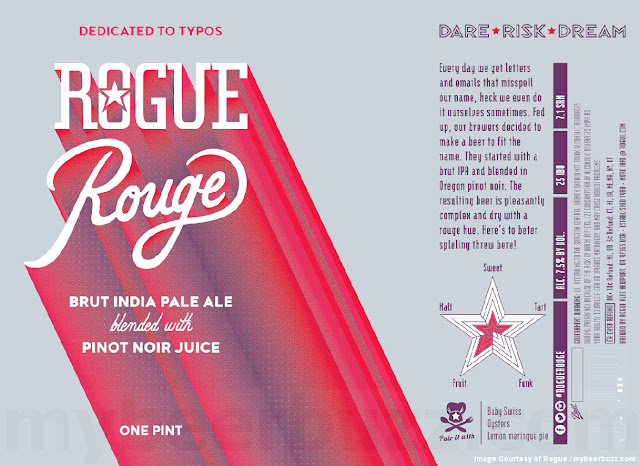Rogue Adding Rouge Brut IPA 16oz Cans