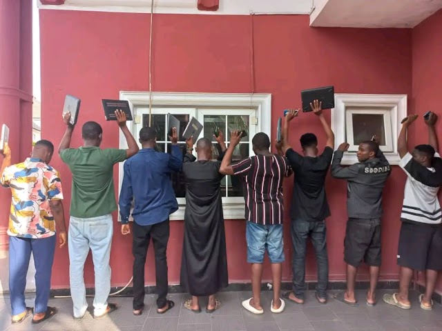 EFCC Arrests Internet Fraudsters In Akwa Ibom.