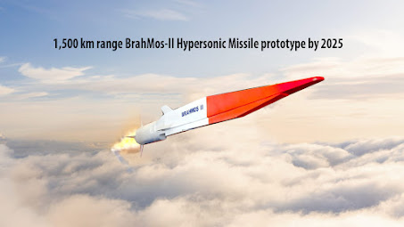 1,500 km range and Mach 8 speed Hypersonic BrahMos-II will enter the prototype stage in 2025