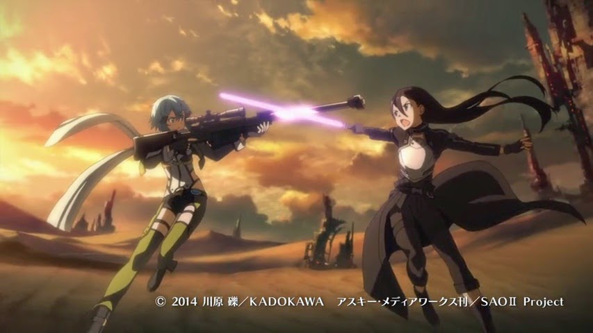 Review Anime Sword Art Online II (Gun Gun Online)