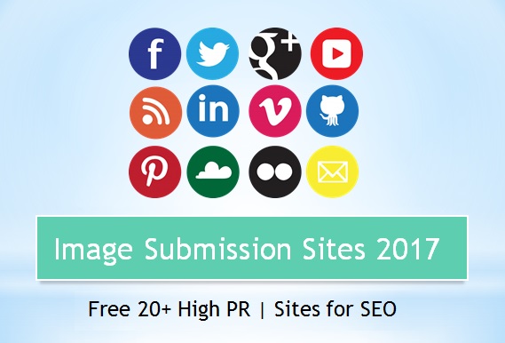 List of  image submission sites 2018.
